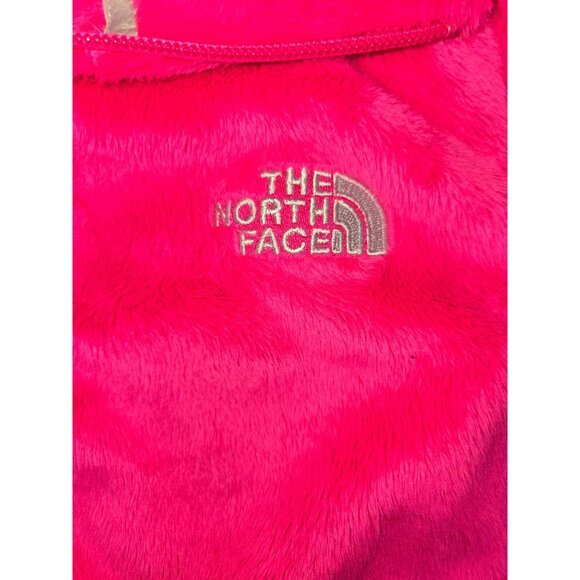 The North Face Womens Pink Fuzzy Full-Zip Jacket Medium - Picture 8 of 10